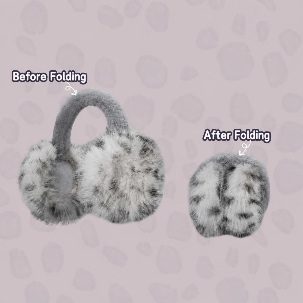 Luxury Windproof Faux Fur Earm - Earmuffs Foldable review and price