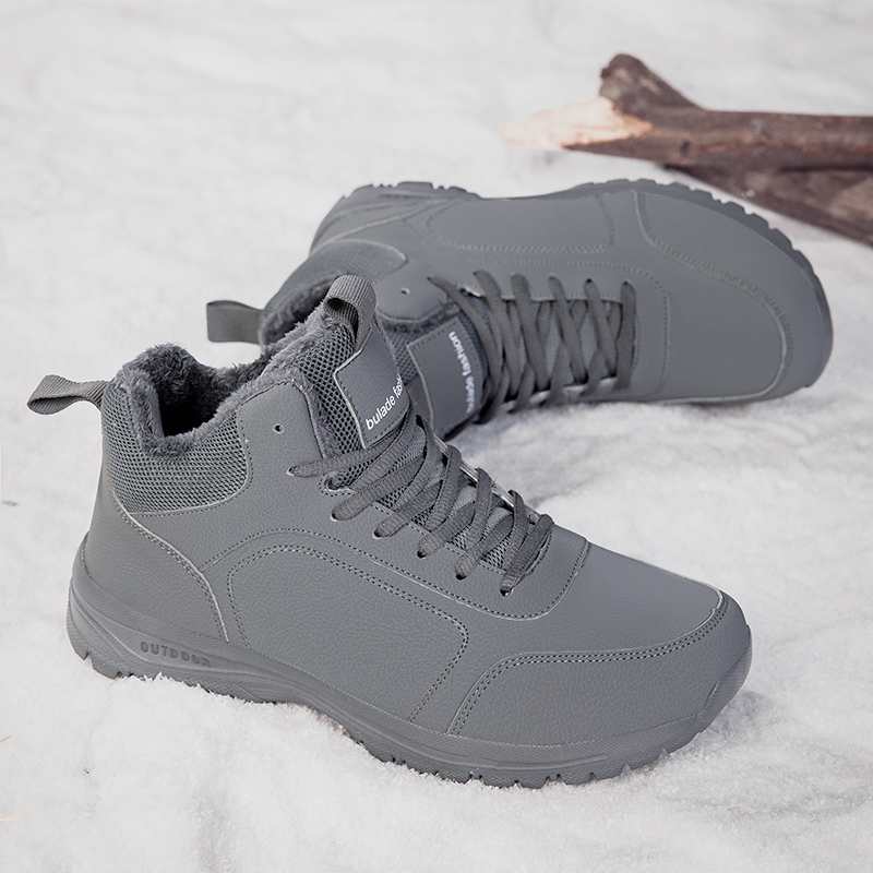 Winter Men's Boots Warm Plush  - Waterproof Winter Boot review and price