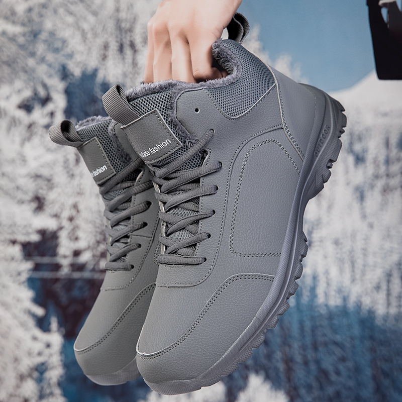 Winter Men's Boots Warm Plush  - Waterproof Winter Boot review and price