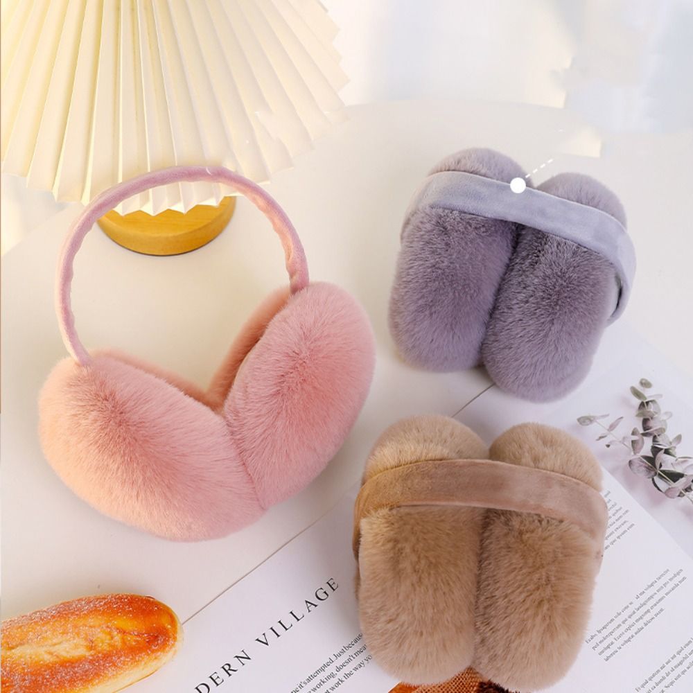 Comfortable Ear Cap Plush Earm - Earmuffs Foldable review and price