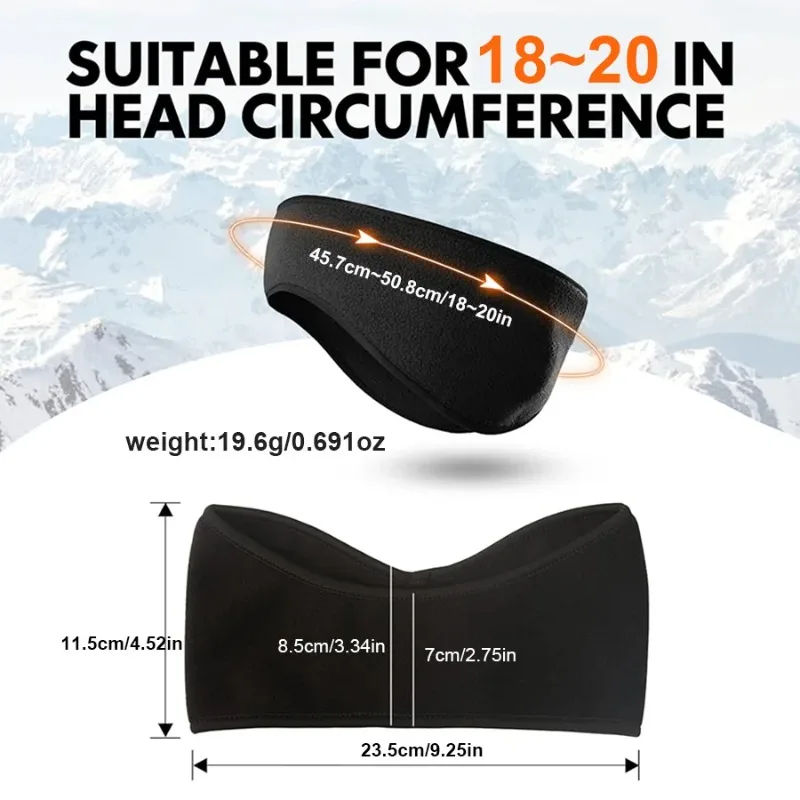1Pcs Stylish Winter Headband E - Winter Headband Fleece review and price