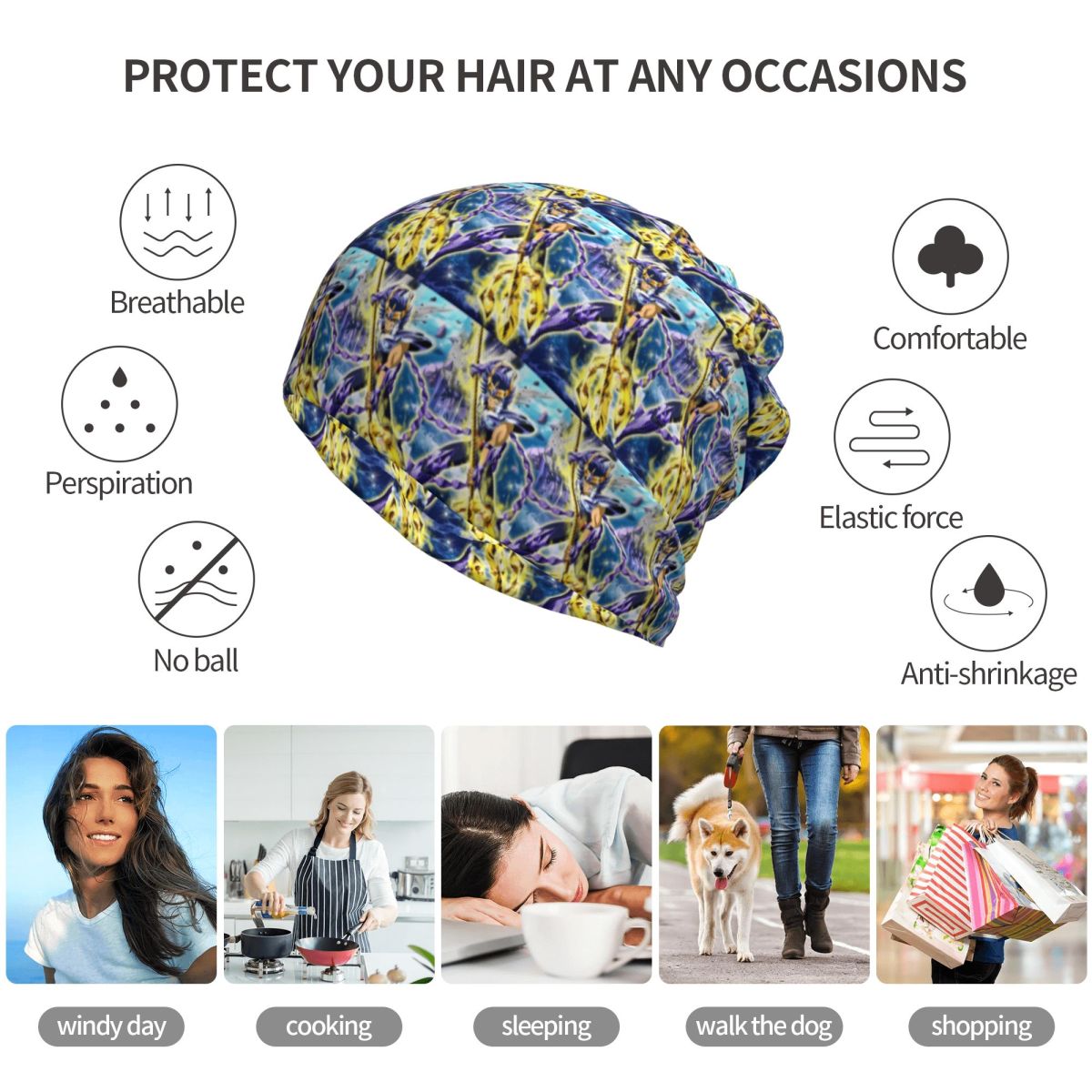 Anime Knights Of The Zodiac Ph - Knit Beanie Hat Warm review and price