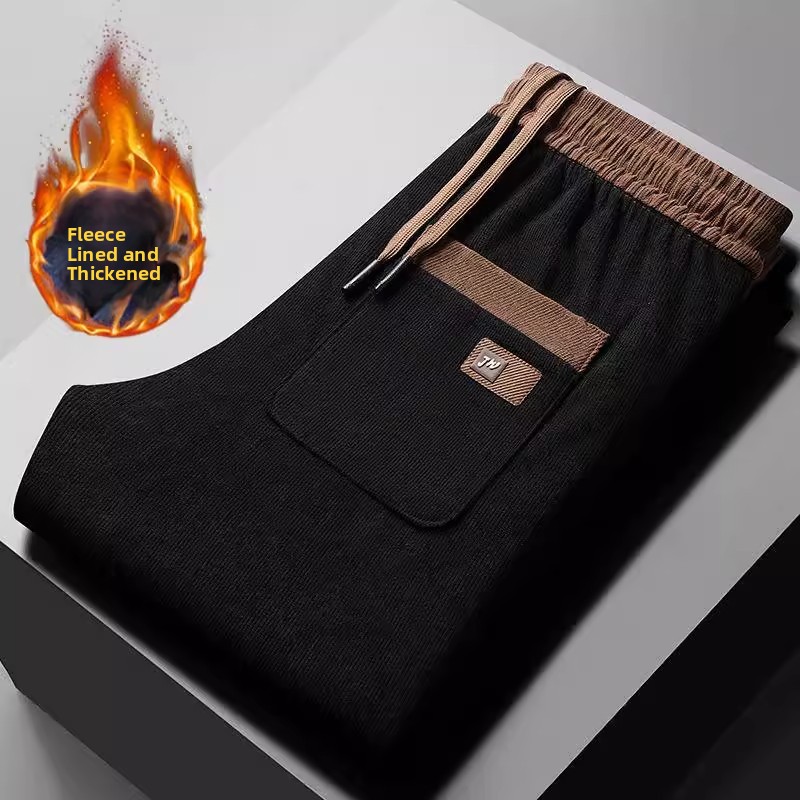 Men's Casual Fleece Lined Thic - Corduroy Pant Warm review and price
