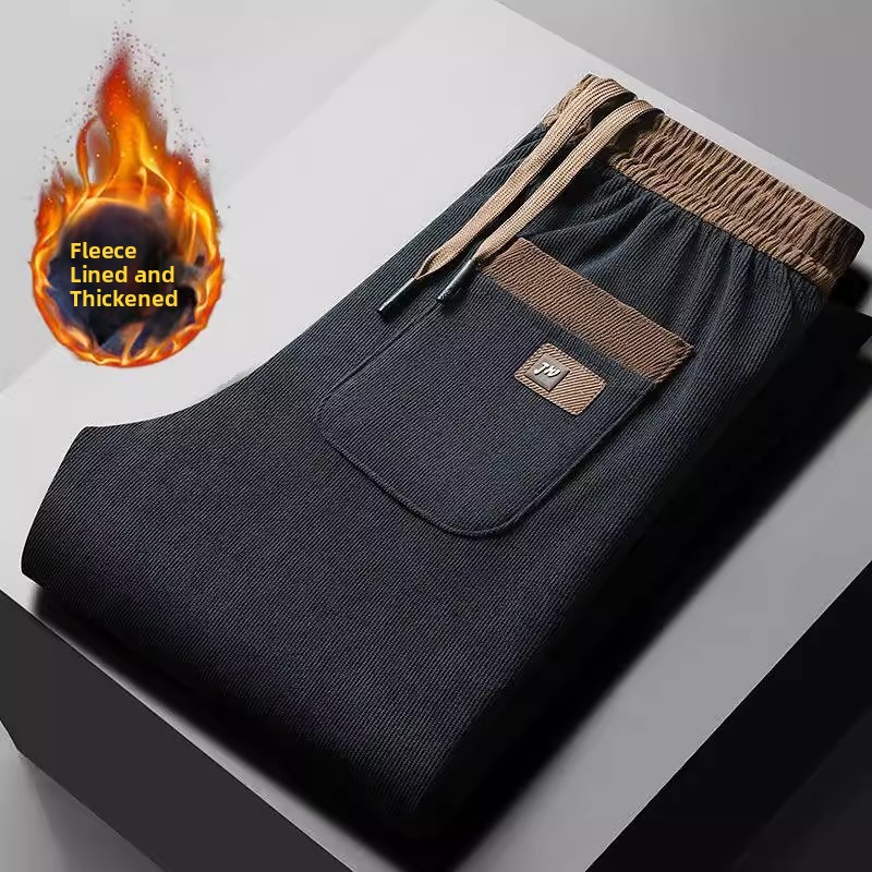Men's Casual Fleece Lined Thic - Corduroy Pant Warm review and price