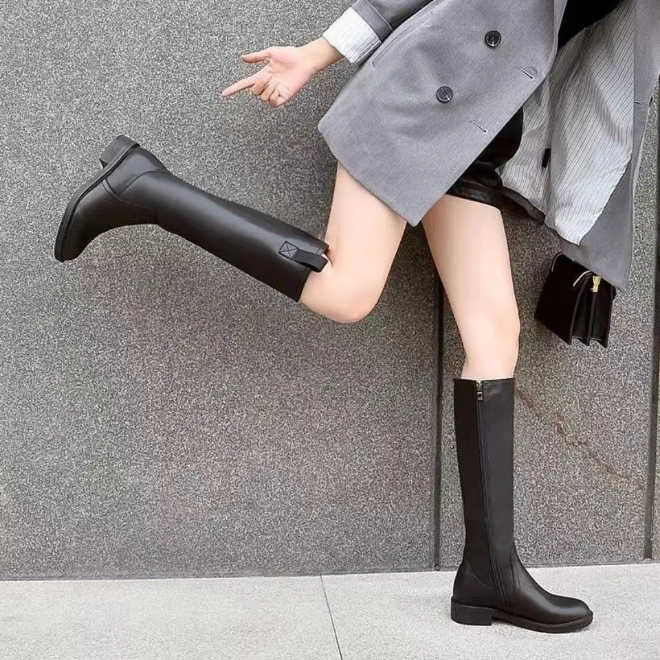 Autumn Winter Fleece-Lined Bla - Waterproof Winter Boot review and price