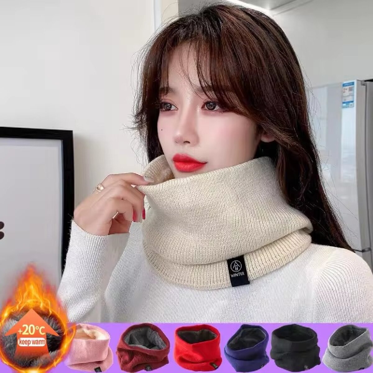 Solid Winter Plush Muffler Woo - Winter Headband Fleece review and price